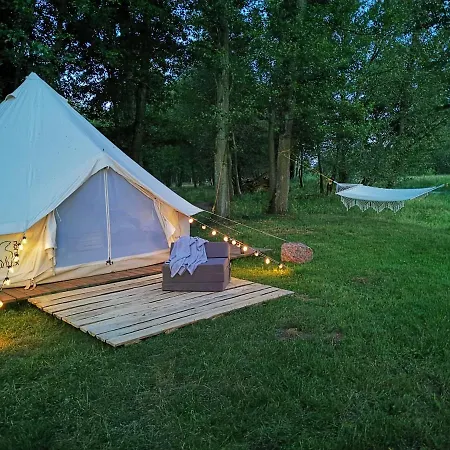 Glamping Kaliska Hotel Lochow Exterior photo